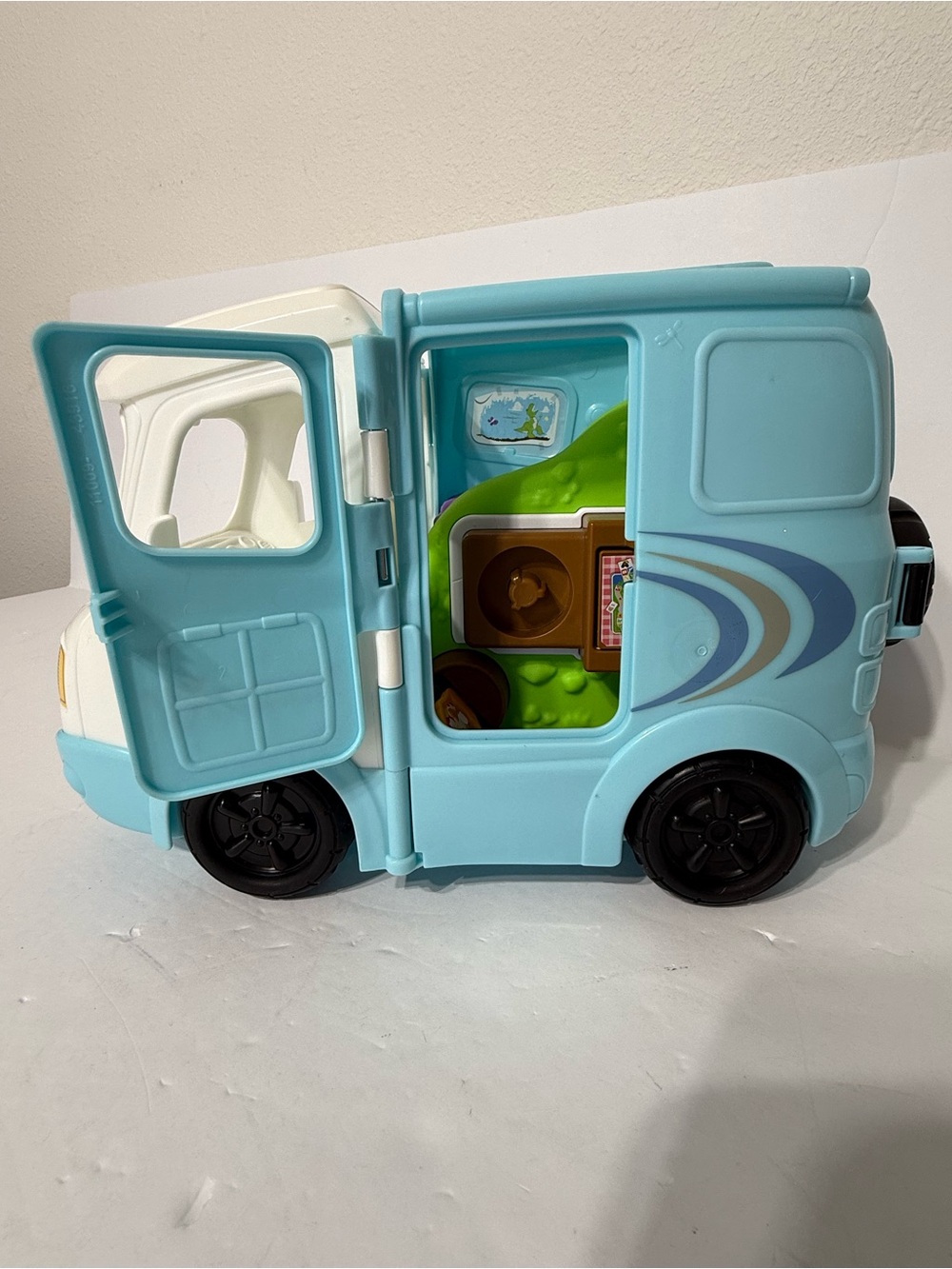 Fisher Price Little People Disney Toy Story Camper Van Tricountry RV w/2 figures - Picture 5 of 16